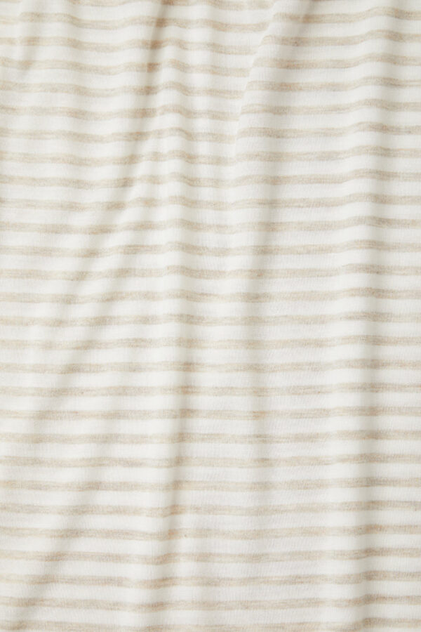 Driftwood Stripe Swaddle + Hat Set