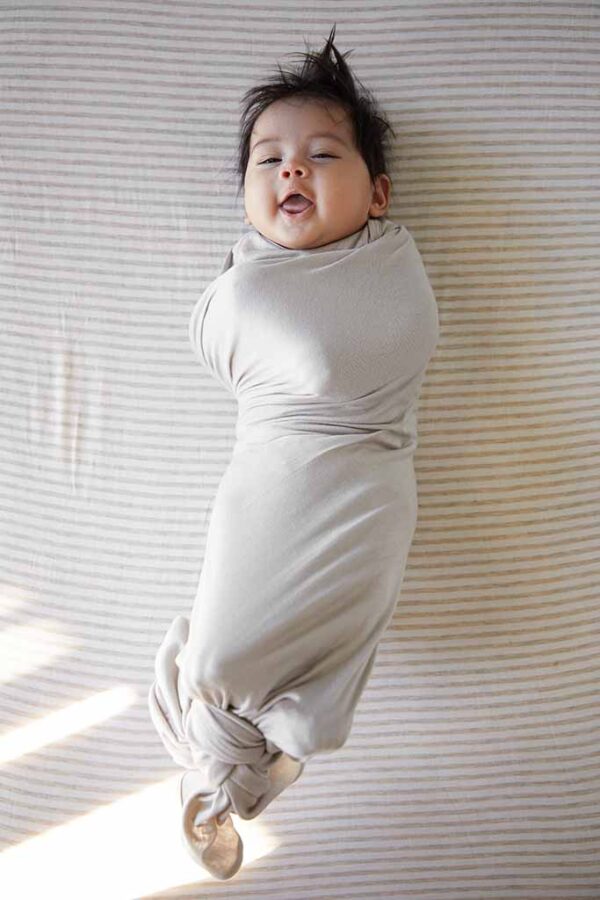 Spelt Swaddle + Hat Set