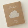 Flax Crib Sheet