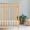 Driftwood Stripe Crib Sheet