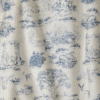 Bleu Toile Crib Sheet