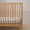 Bleu Toile Crib Sheet