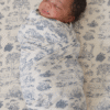 Bleu Toile Swaddle + Hat Set