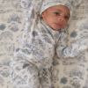 Bleu Toile Baby Sleep Set