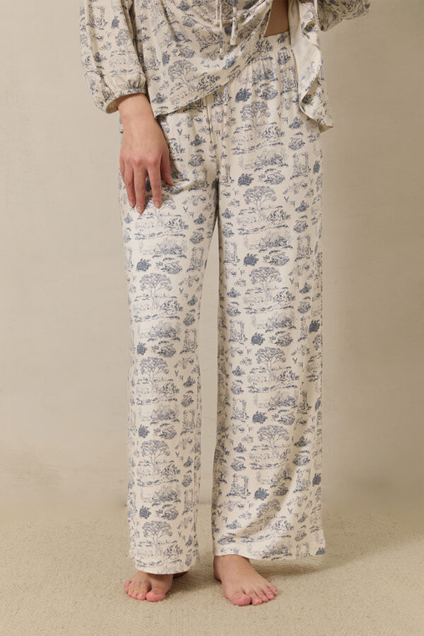 Bleu Toile Women's Sleep Set