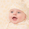 Buttercup Swaddle + Hat Set