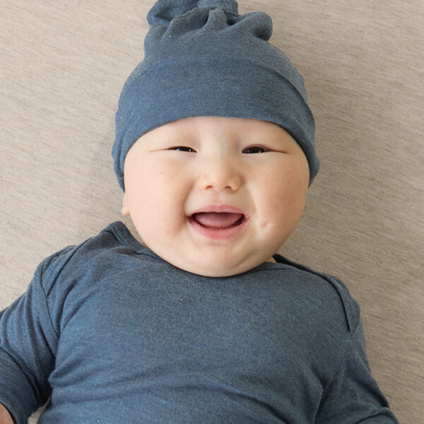 Chambray Knotted Hat
