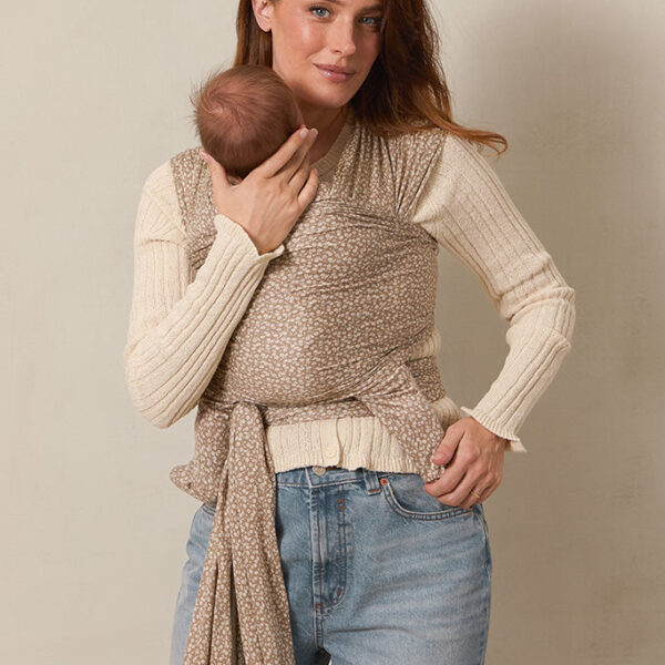 Cream Floral Wrap