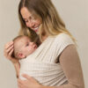 Cream Houndstooth Wrap