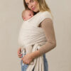 Cream Houndstooth Wrap