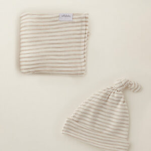 Cream Houndstooth Nursing Cover