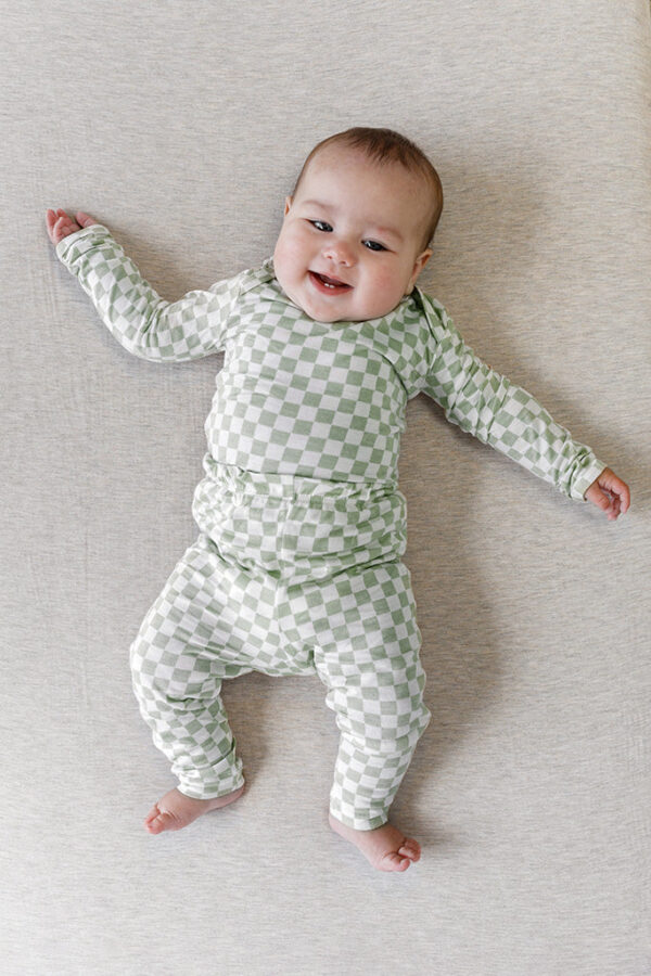 Fern Chequer Baby Sleep Set