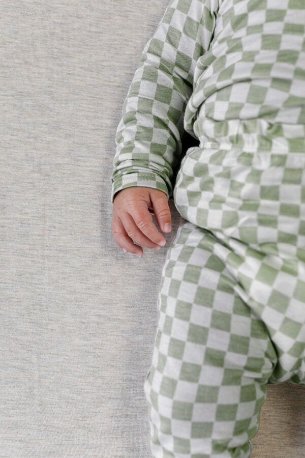 Fern Chequer Baby Sleep Set