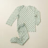 Fern Chequer Baby Sleep Set