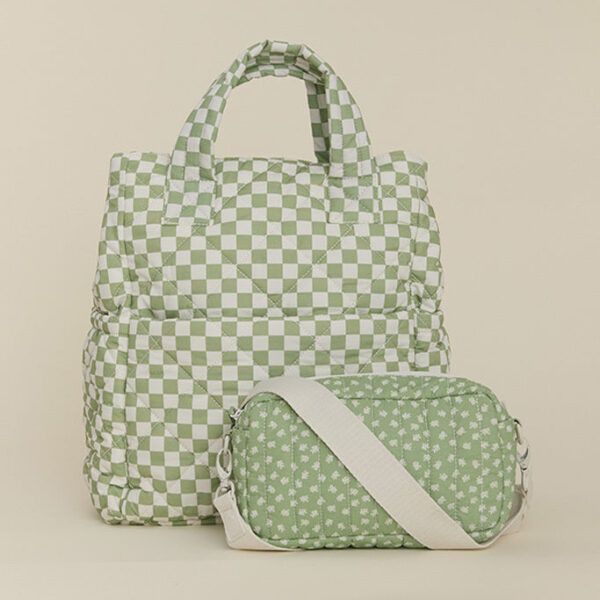 Fern Chequer Totepack