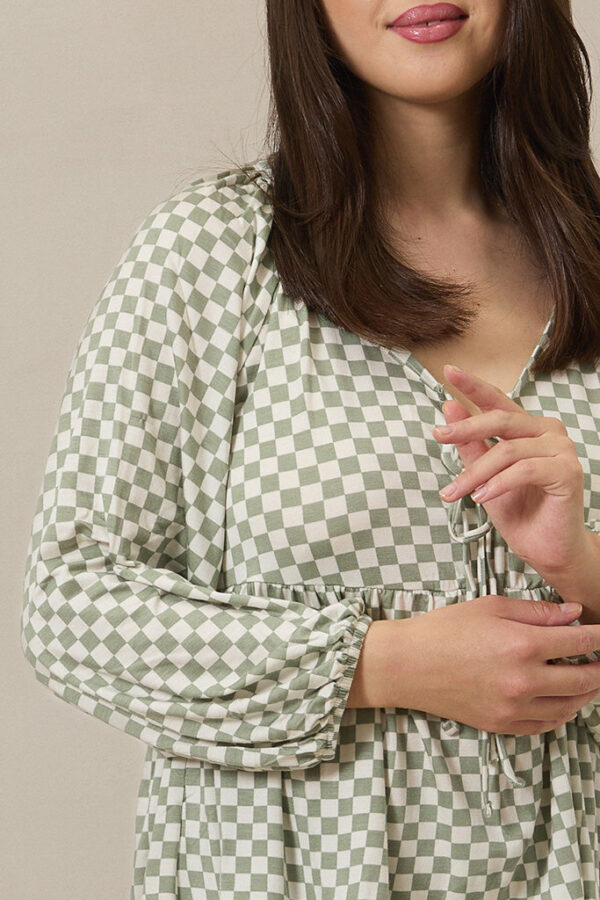 Fern Chequer Women's Sleep Set
