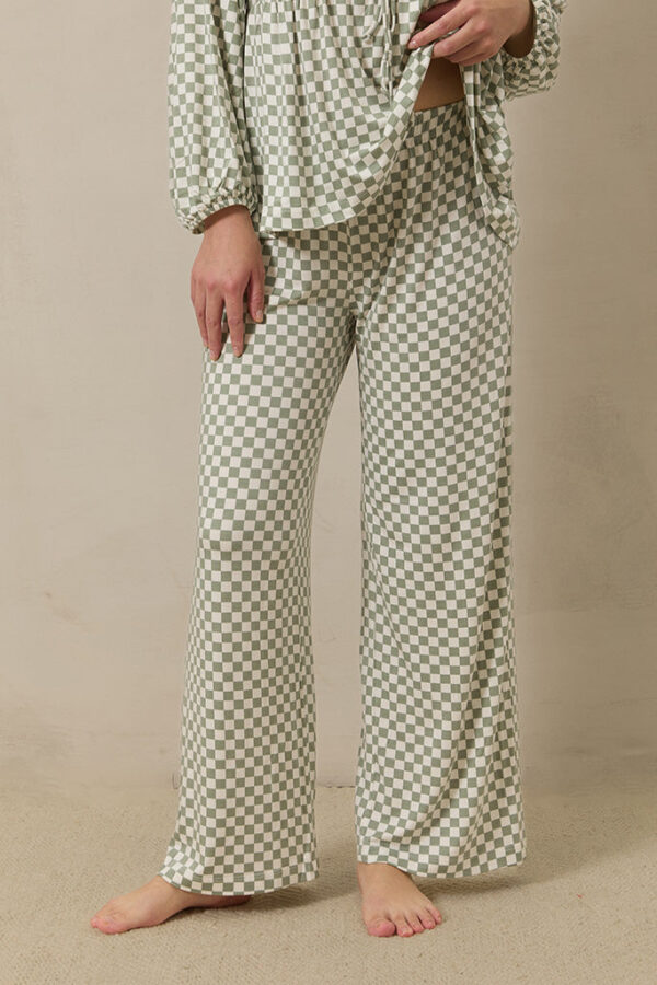 Fern Chequer Women's Sleep Set