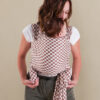 Mocha Chequer Wrap
