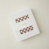 Mocha Chequer Wrap