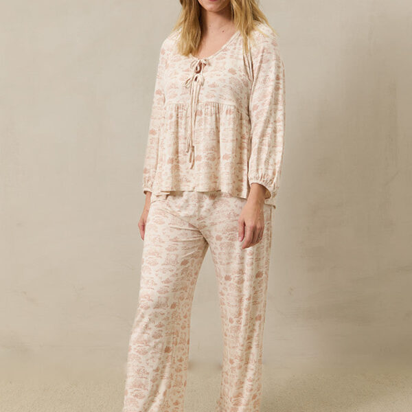 Rose Toile Women's Sleep Set