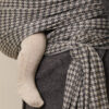 Stormy Houndstooth Wrap