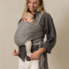Stormy Houndstooth Wrap